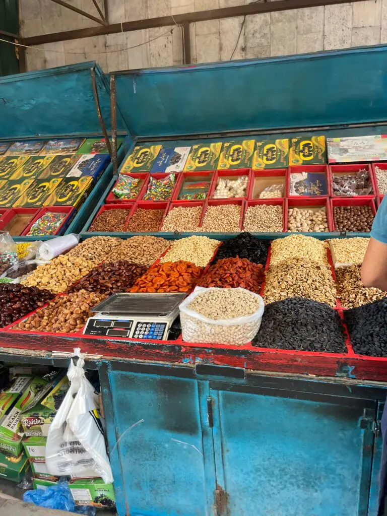 spices from a market